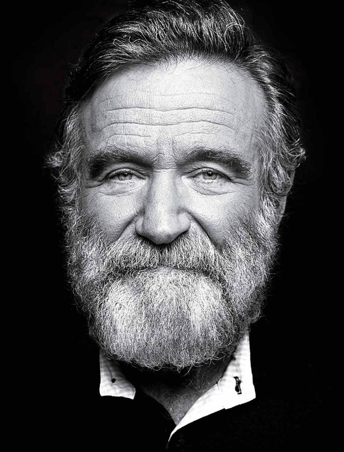 resized robin williams portrait by peter hapak for time