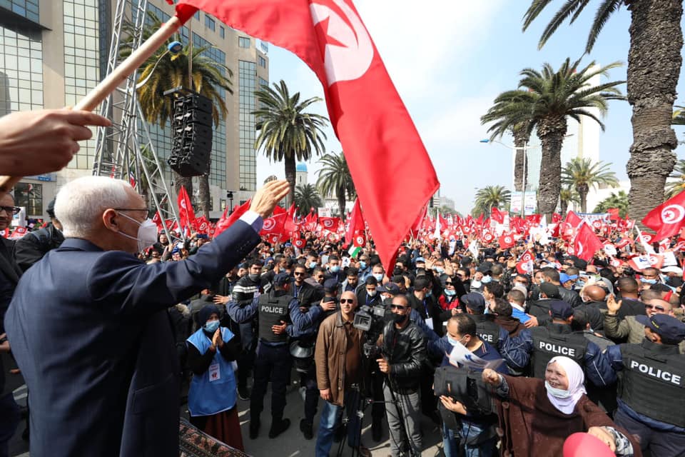 تظاهرات تونس3
