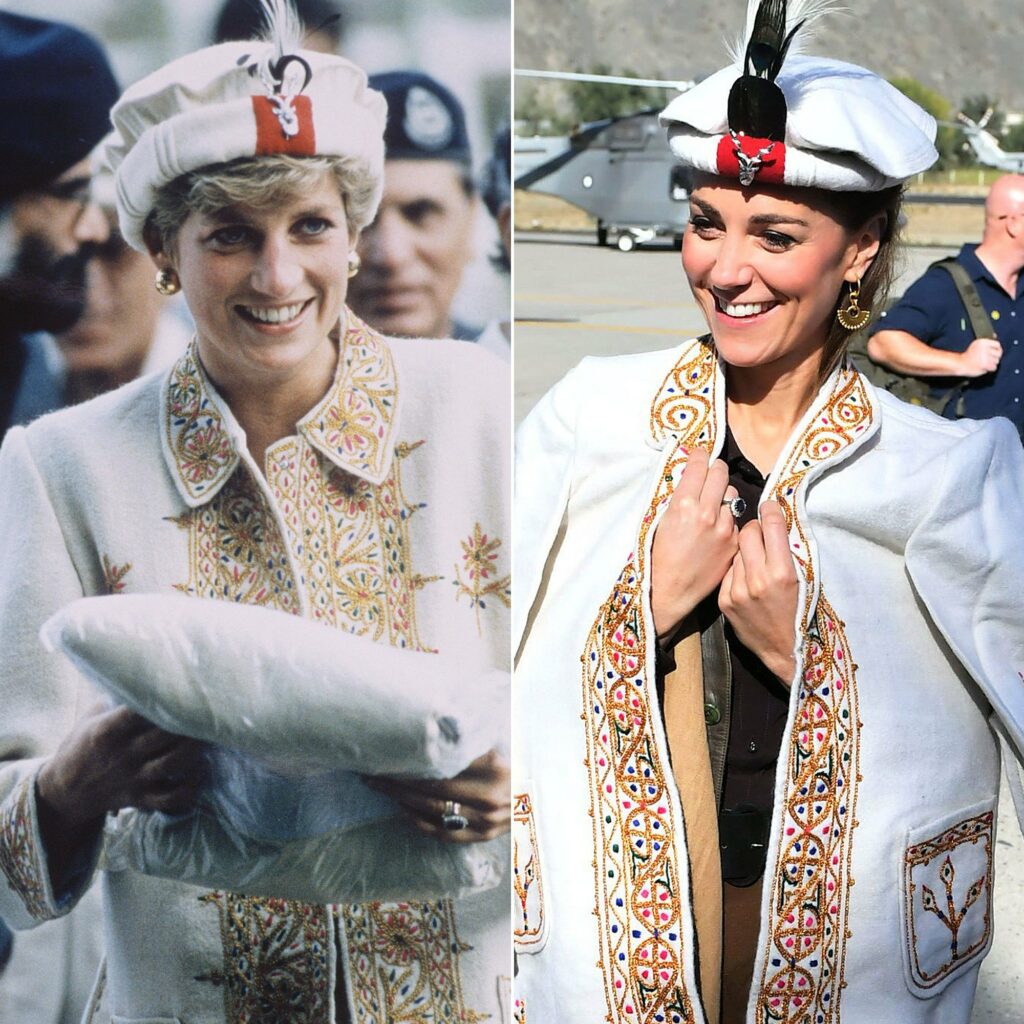 Princess Diana Kate Middleton Pakistan Tour Hat Feature