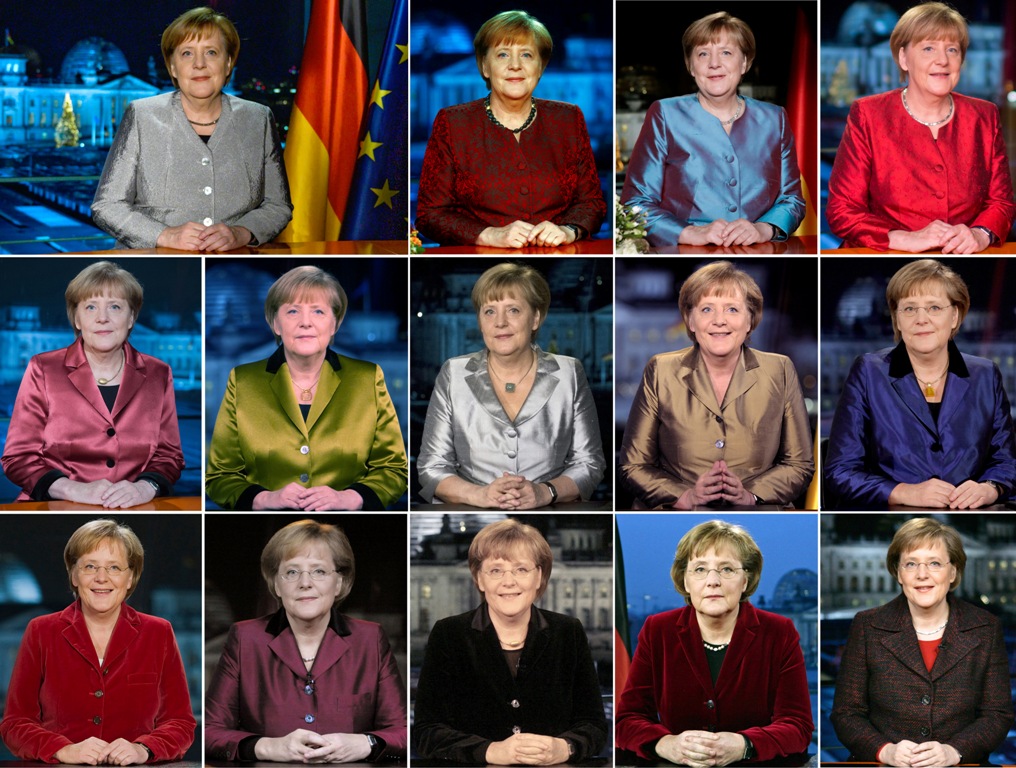 Merkel marks