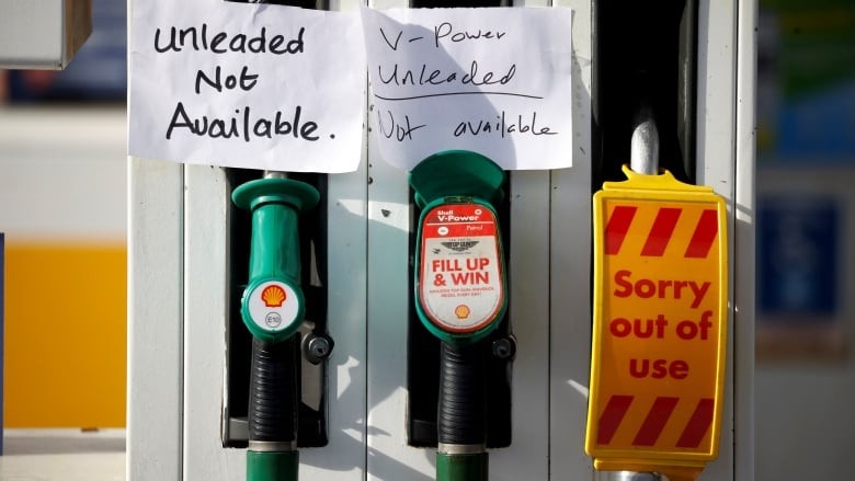أزمة الوقود في بريطانيا