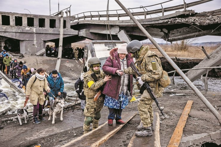 الممرات الآمنة في الحرب الروسية الأوكرانية