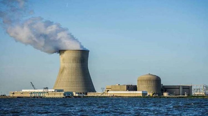 إنشاء أول محطة نووية في م