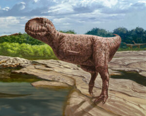 رسم تخيلي للديناصور هابيل