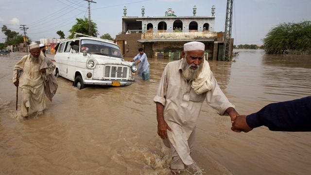 باكستان الفيضانات صورة1