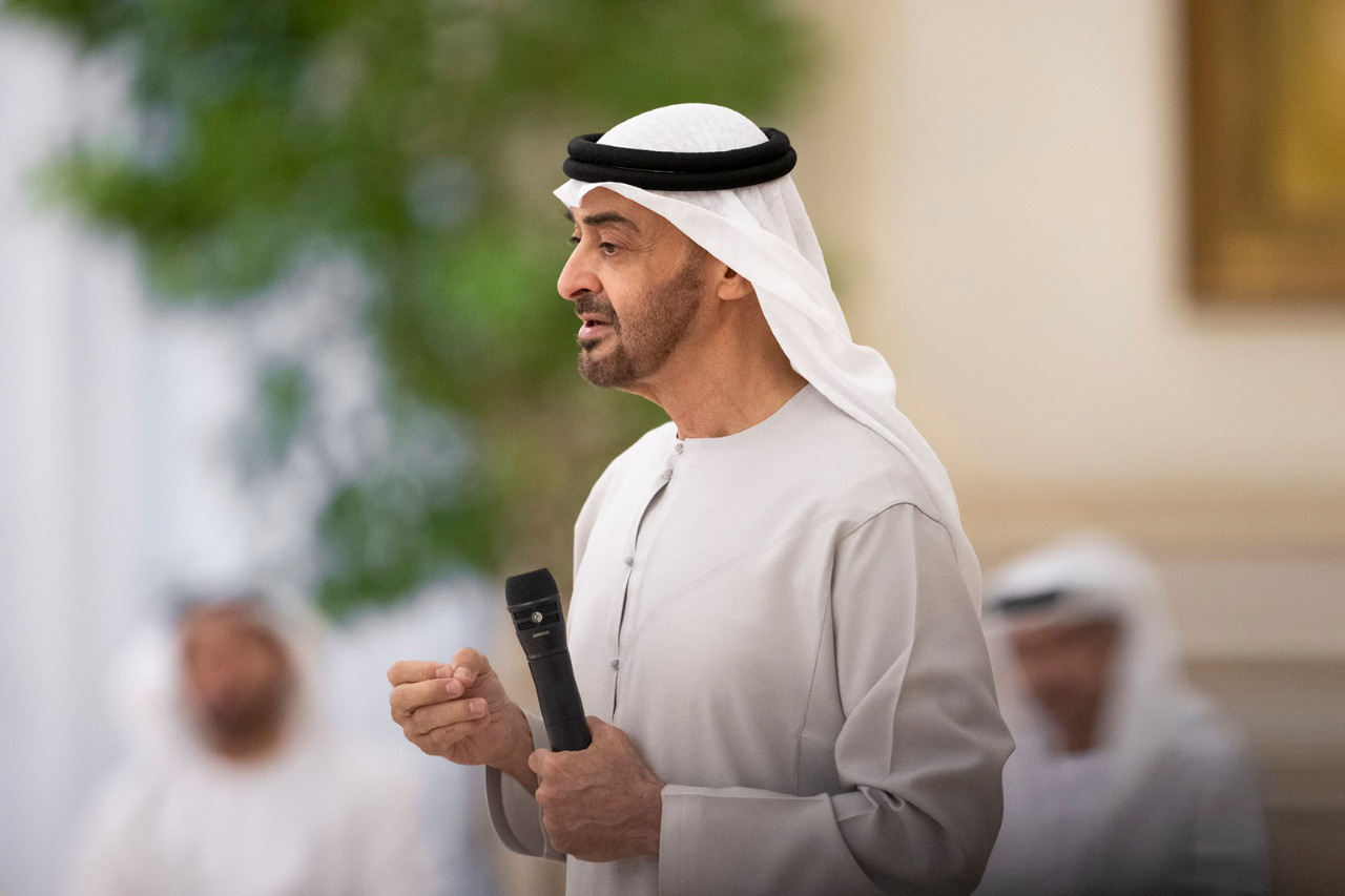 الشيخ محمد بن زايد رئيس دولة الإمارات