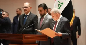 عبداللطيف جمال رشيد يؤدي اليمين الدستورية رئيسًا للعراق