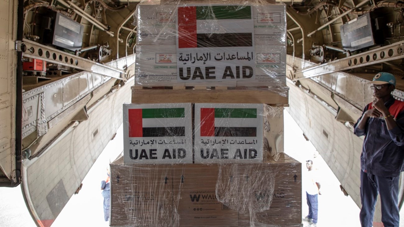 مساعدات إماراتية ضمن جسر جوي إلى السودان