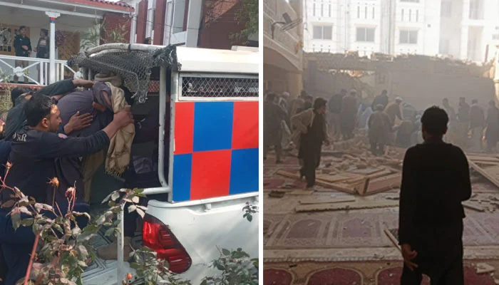 انفجار في مسجد بمدينة بيشاور