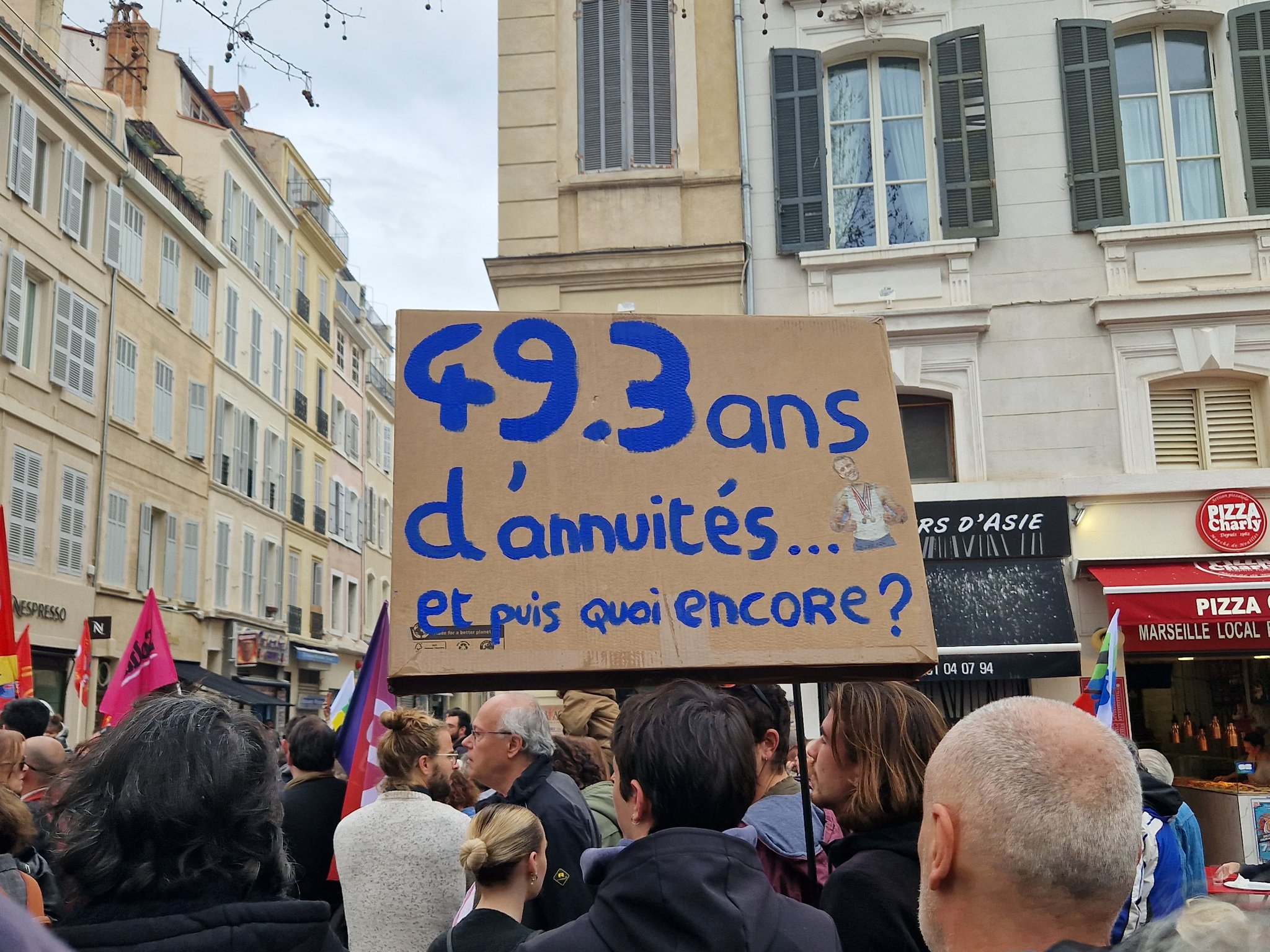 تظاهرات في فرنسا
