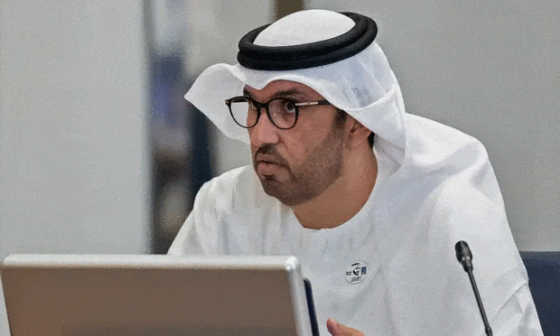 وزير الصناعة والتكنولوجيا المتقدمة الدكتور سلطان بن أحمد الجابر الرئيس المعيَّن لـCOP28