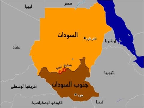 خارطة السودان 480x360 1