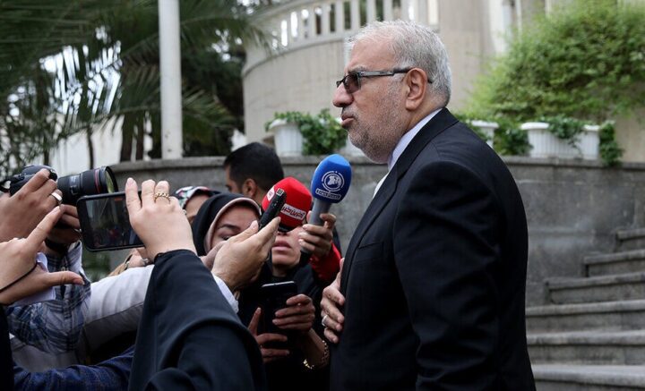 وزير النفط الإيراني، جواد أوجي