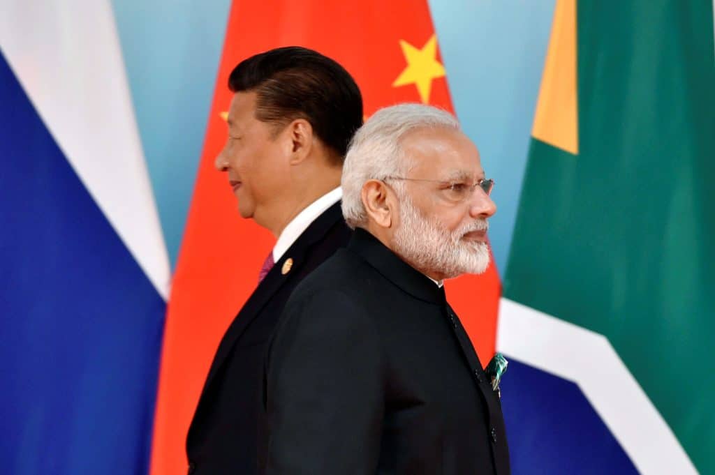 رئيسا الهند والصين