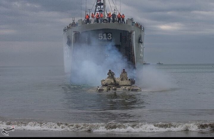 تدريبات إبرار بحري لقوات إيرانية في مياه الخليج