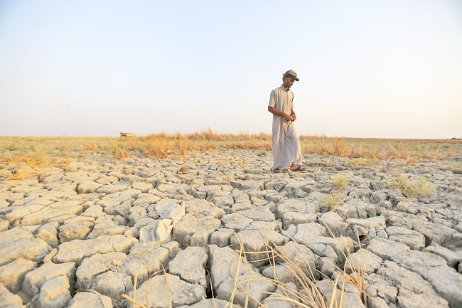 جفاف أراضي العراق