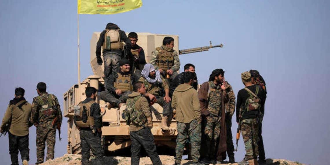 قوات قسد الكردية