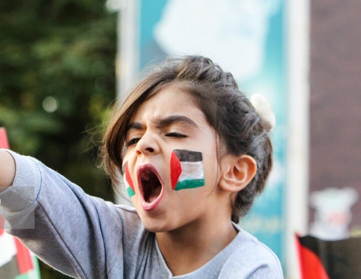 تظاهرات ايران الداعمة لفلسطين