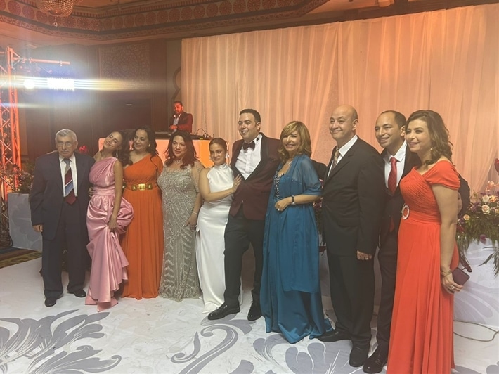 حفل زفاف ابن عمرو أديب