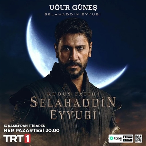 بطل مسلسل صلاح الدين الأيوبي التركي أوغور غونيش