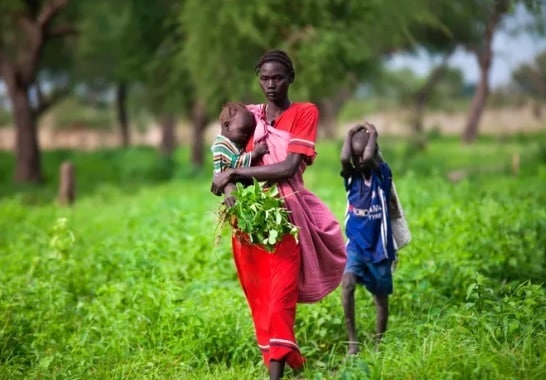 المرأة الحامل في إفريقيا 6