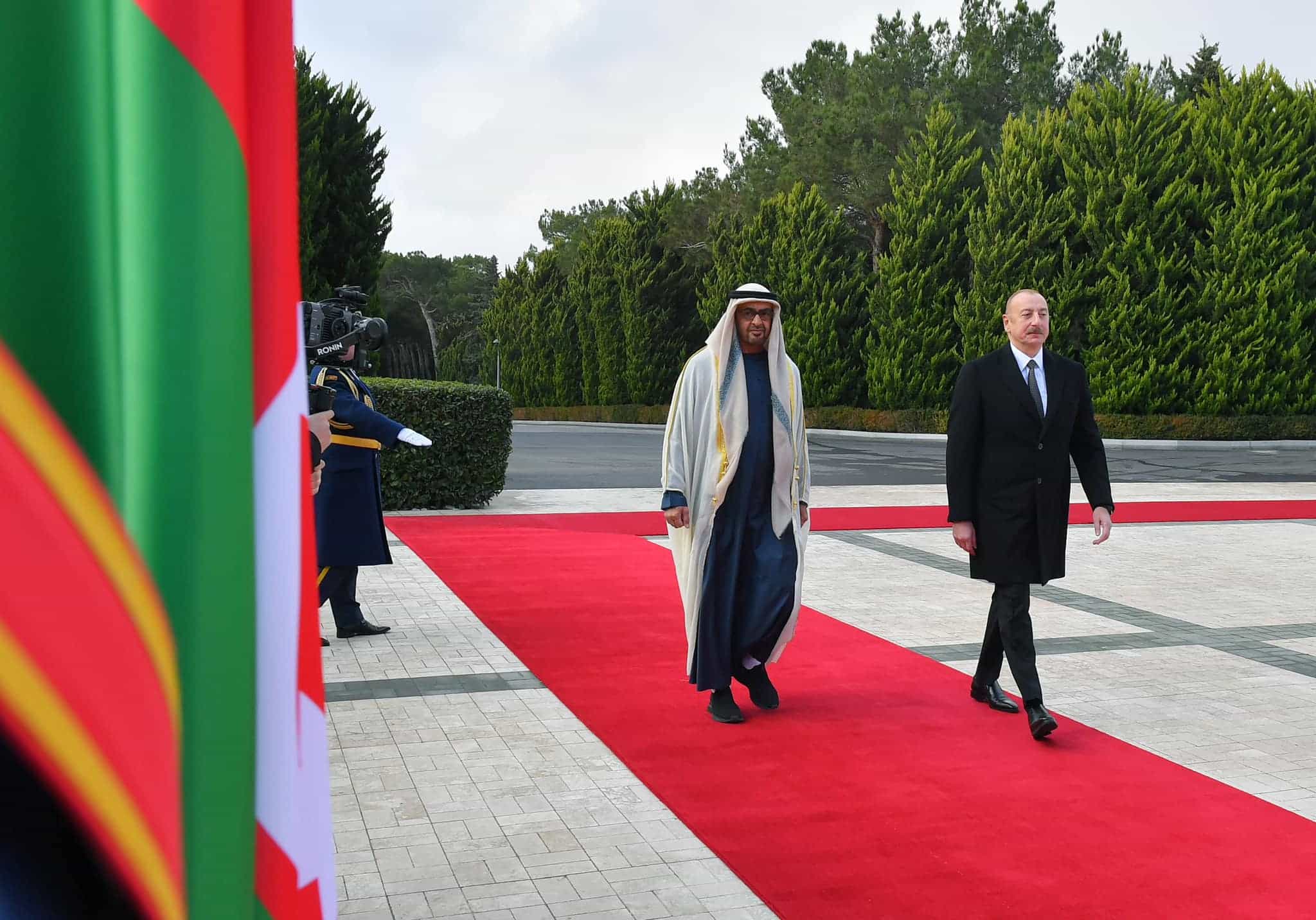 استقبال حافل للشيخ محمد بن زايد في أذربيجان 1