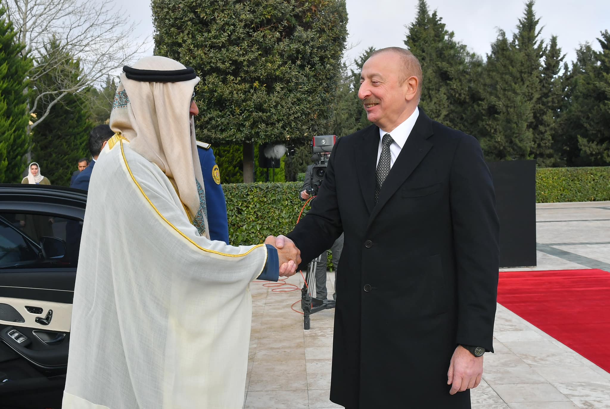 استقبال حافل للشيخ محمد بن زايد في أذربيجان 7