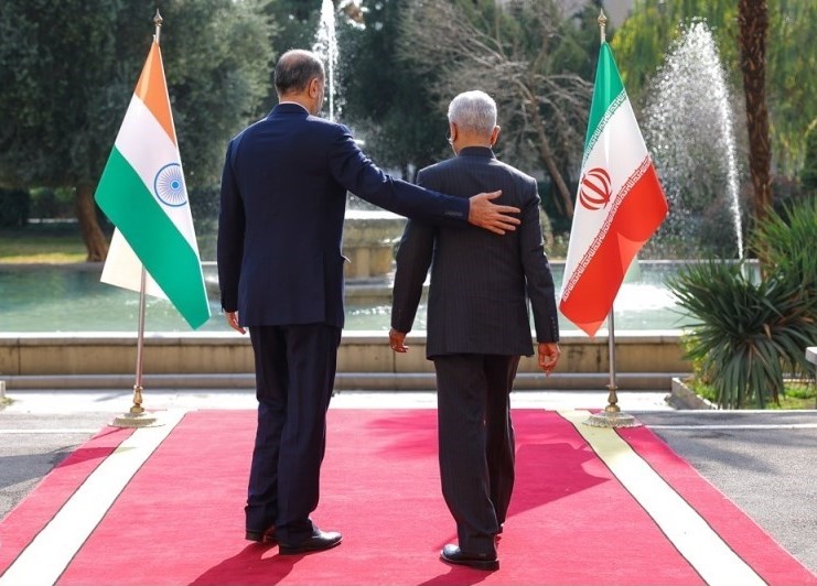 وزير خارجية الهند مع نظيره الإيراني4