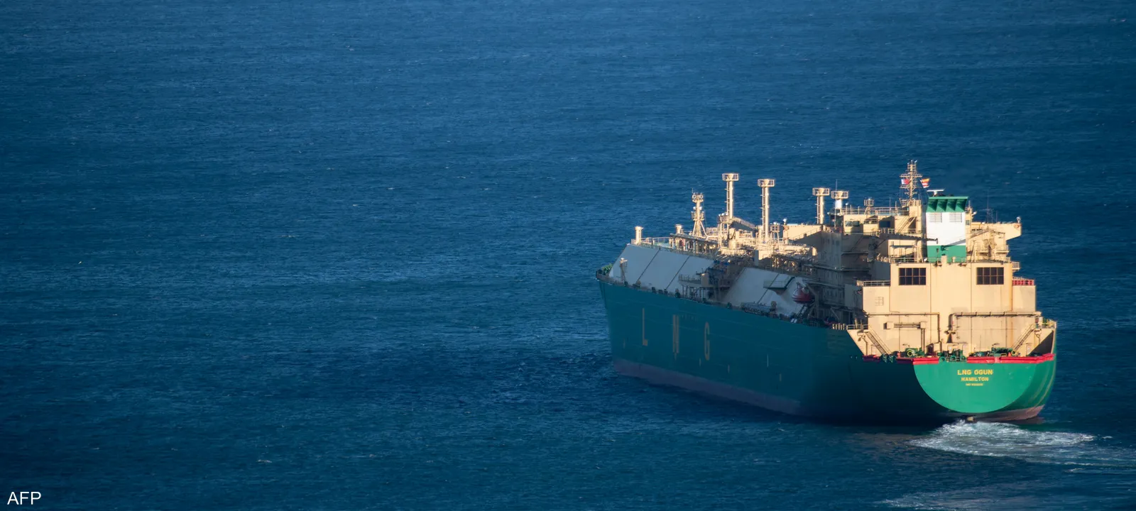 سفينة لتصدير الغاز تصدير الغاز الطبيعي