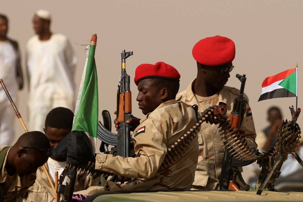عناصر من الجيش السوداني