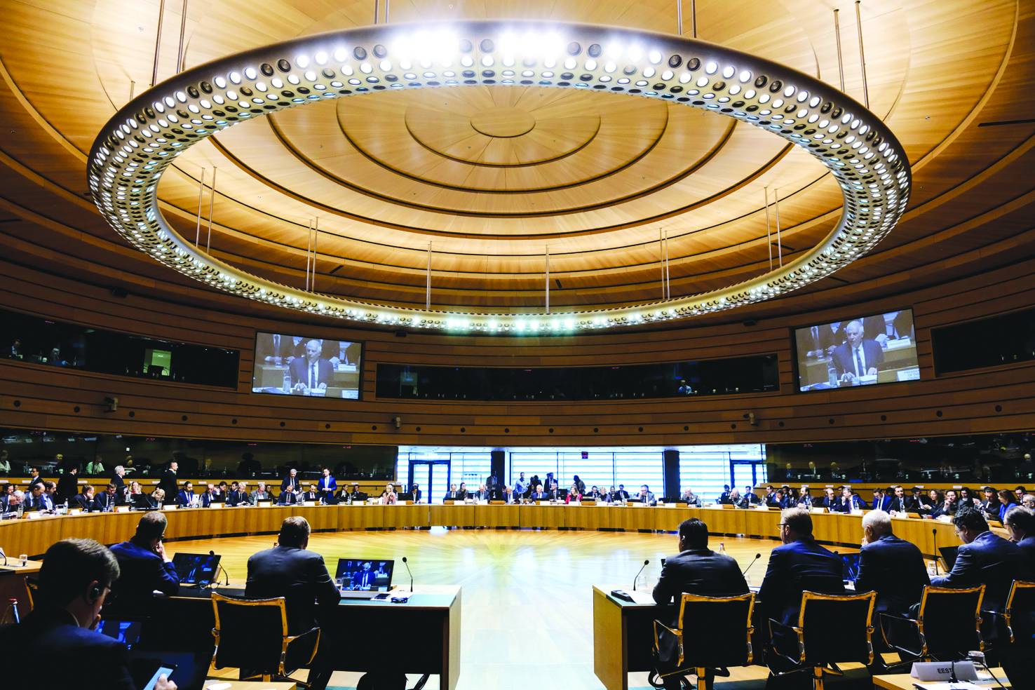 اجتماع وزراء خارجية ودفاع الاتحاد الأوروبي في لوكسمبورغ