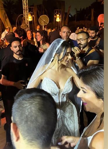 حفل زفاف ملك الحسيني صاحبة تريند دقوا الشماسي 7