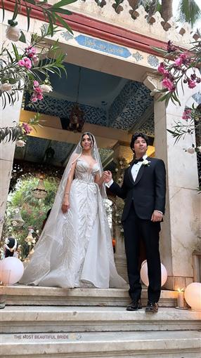 حفل زفاف ملك الحسيني صاحبة تريند دقوا الشماسي 8