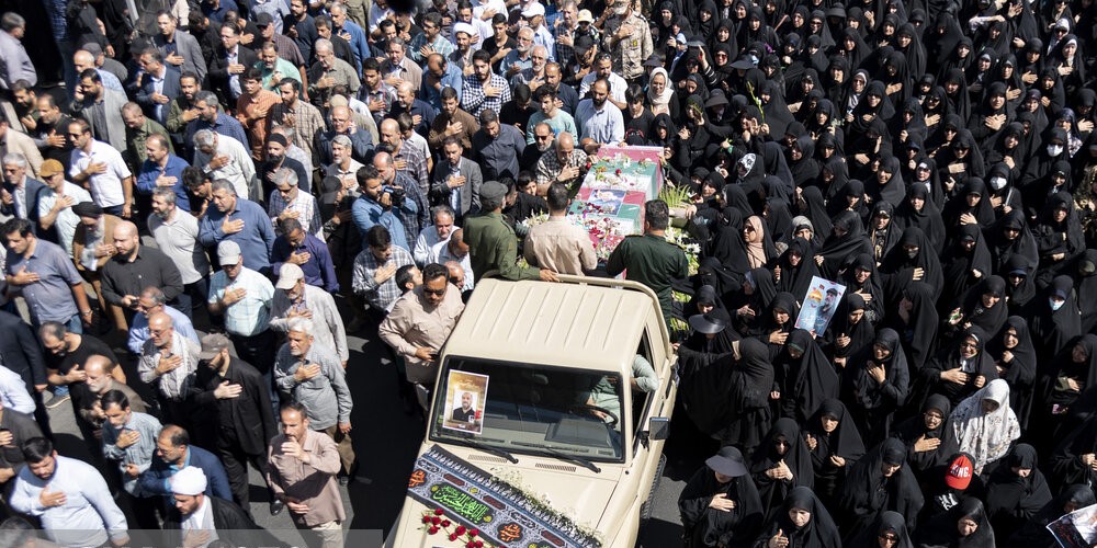 مرسم دفن سعيد آبيار في مدينة الكرج الإيرانية 1