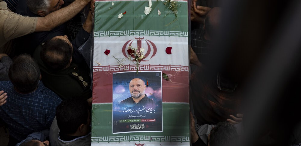 مرسم دفن سعيد آبيار في مدينة الكرج الإيرانية 2