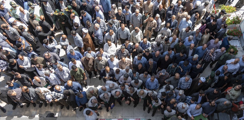 مرسم دفن سعيد آبيار في مدينة الكرج الإيرانية 7
