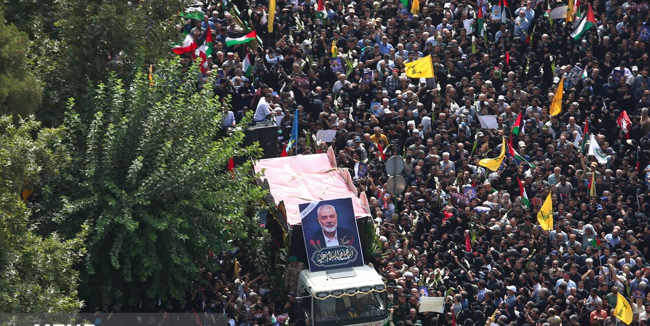 جنازة إسماعيل هنية في طهران